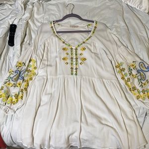 Chelsea and Violet long sleeve floral dress